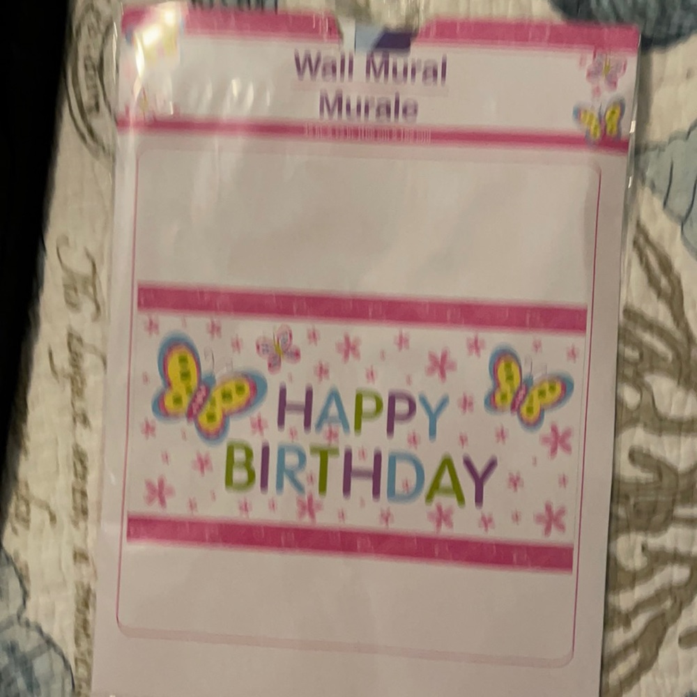 Wall mural - Happy Birthday